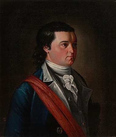 罗杰·奥尔登少校`Major Roger Alden (1778) by John Trumbull