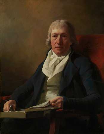 斯特雷顿的詹姆斯·约翰斯顿（死于1841年）`James Johnston of Straiton (died 1841) by Sir Henry Raeburn