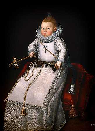 婴儿玛格丽塔·弗朗西斯卡画像`Portrait Of The Infant Margarita Francisca