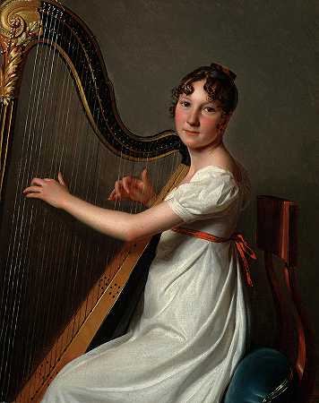 年轻的竖琴手`The Young Harpist