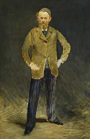 爱德华·马内自画像`Edouard Manet, Self-Portrait