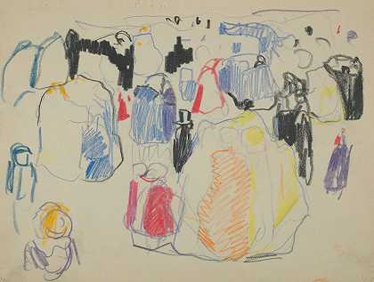 无标题28`Untitled 28 by Edvard Munch