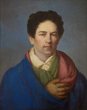 卡罗尔·特奥多尔·索钦斯基肖像`Portrait of Karol Teodor Soczyński (1824) by Wojciech Korneli Stattler