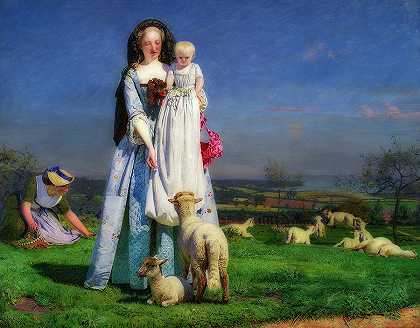 漂亮的小羊羔`Pretty Baa – Lambs