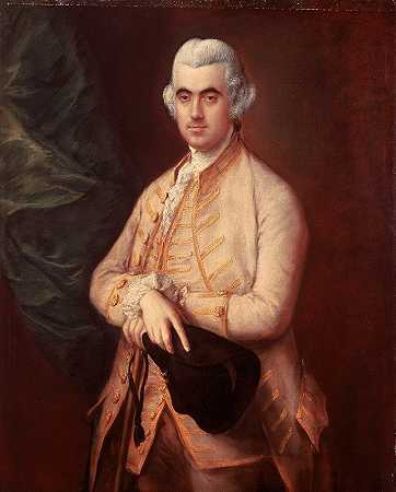 罗伯特·克莱顿爵士`Sir Robert Clayton by Thomas Gainsborough