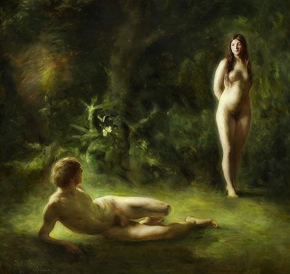 亚当与夏娃`Adam And Eve
