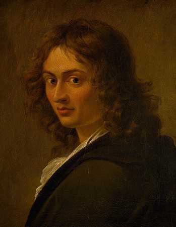 画家约瑟夫·安东·科赫的肖像`Portrait Of The Painter Joseph Anton Koch (1795~1798) by Eberhard Wächter