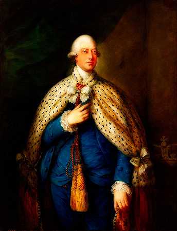 乔治一世的肖像`Portrait of George I I I
