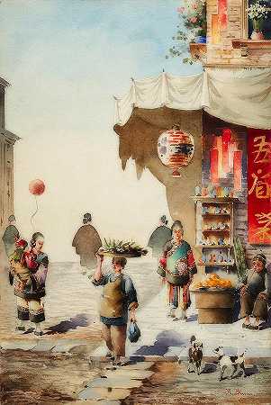 中国街景`Chinese Street Scene