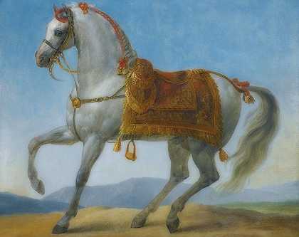拿破仑·波拿巴的阿拉伯种马马伦戈`Napoleon Bonaparte\’s Arab Stallion Marengo