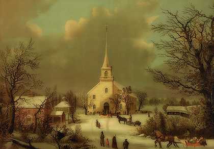 新英格兰的冬季星期天`Winter Sunday In New England