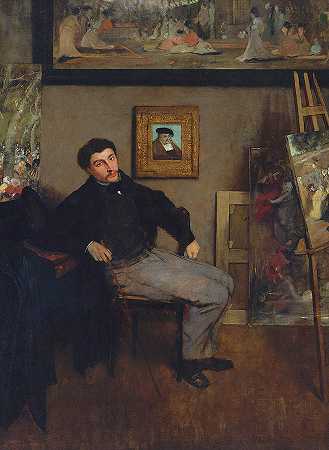 詹姆斯·蒂索肖像`Portrait Of James Tissot