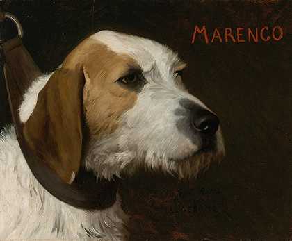 马伦戈`Marengo by Jean-Léon Gérôme