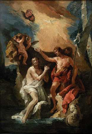 基督的洗礼`Baptism of Christ (18th century)