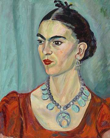 弗里达·卡罗`Frida Kahlo by Magda Pach