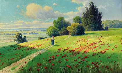 罂粟地`A Field Of Poppies