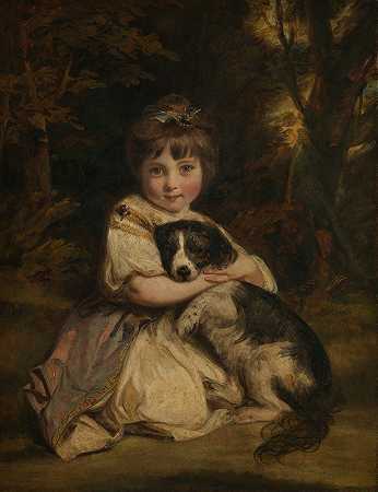 简·鲍尔斯小姐`Miss Jane Bowles (c. 1775) by Sir Joshua Reynolds