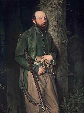 萨克森皇家森林督察卡尔·路德维格·冯·肖伯格`The royal Saxon forestry inspector Carl Ludwig von Schonberg