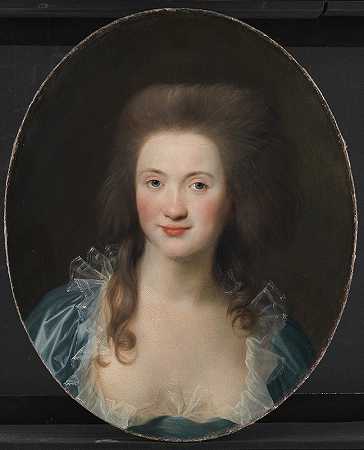 艺术家她第一次订婚`The Artists First Betrothed (1777 – 1780) by Jens Juel