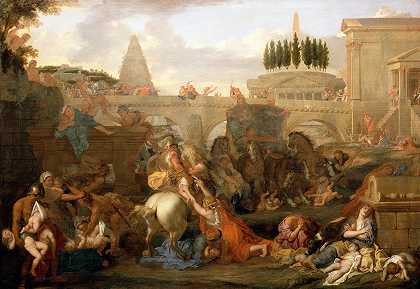 对无辜者的屠杀`The Massacre Of The Innocents by Charles Le Brun