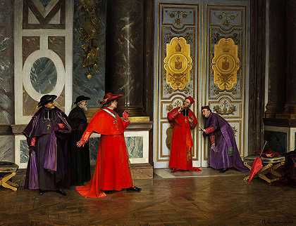 接待室里的红衣主教们`Cardinals In The Anteroom