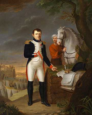 拿破仑在埃伯斯堡战役后的晚上`Napoleon On The Night After The Battle Of Ebelsberg