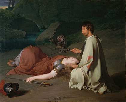 克莱登洗礼`Chlorindens Taufe (1810) by Johann Peter Krafft