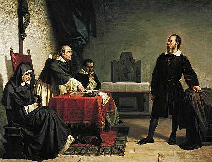 伽利略面临宗教法庭`Galileo Facing The Inquisition