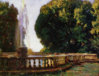 托洛尼亚喷泉别墅`Villa Torlonia – Fountain