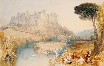什罗普郡鲁德洛城堡`Ludlow Castle, Shropshire by Joseph Mallord William Turner