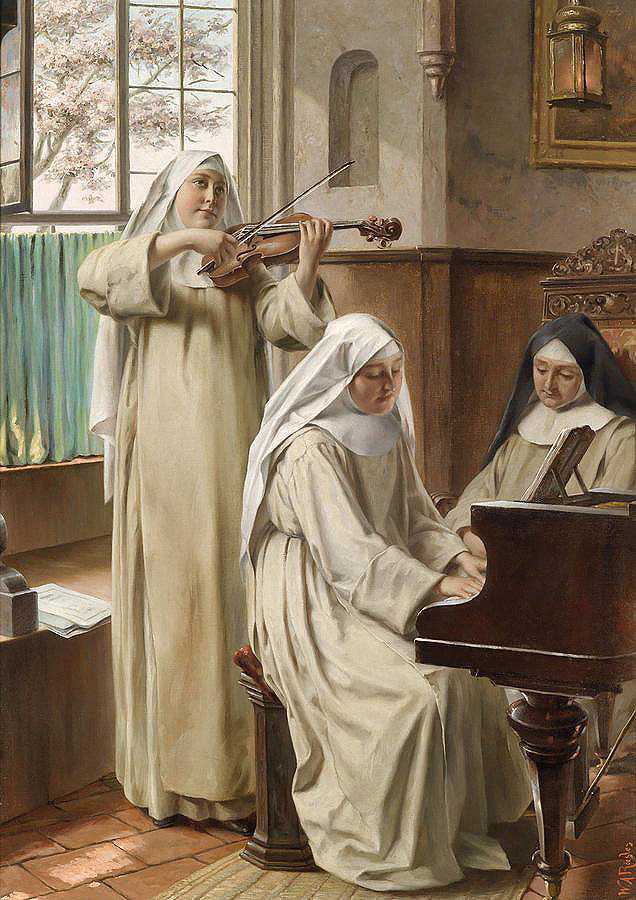 寺院里的音乐`Music In The Monastery