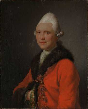 摩根斯蒂尔的奥托·克里斯托弗·冯·穆特`Otto Christopher von Munthe af Morgenstierne (1772) by Jens Juel