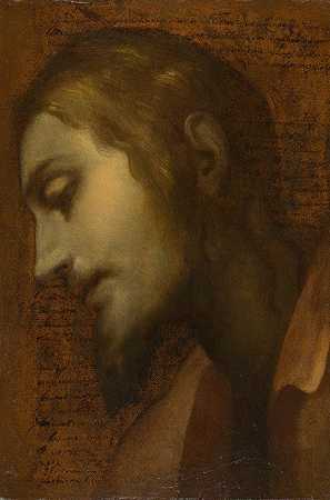基督的头`Head of Christ (1559–1613) by Cigoli (Ludovico Cardi)