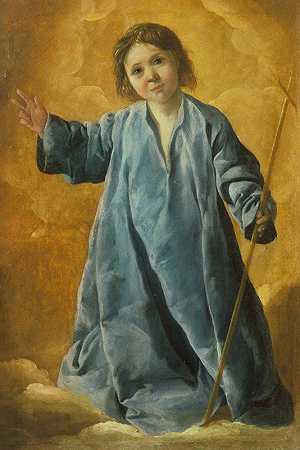 婴儿基督`The Infant Christ by Francisco de Zurbarán