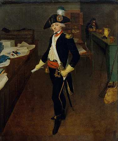 埃斯特莱先生，圣霍诺雷街加隆商人`M. Estellé, marchand de galons rue Saint~Honoré (1790) by Jean-Marie Hooghstoel
