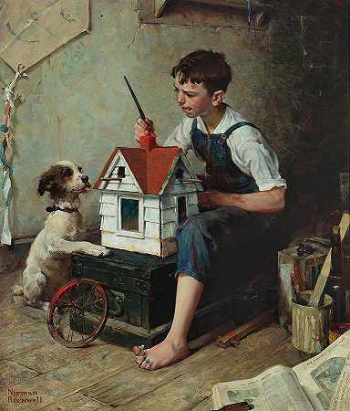 粉刷小房子`Painting The Little House