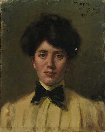 艾格尼丝`Agnes (1903) by Alice Pike Barney