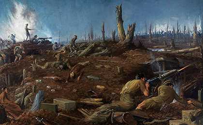 保护圣所伍德，1918年`The Defence Of Sanctuary Wood, 1918
