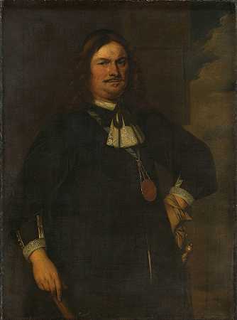 泽兰海军副上将阿德里安·班克特（c 1620-1684），`Adriaen Banckert (c 1620~1684), Vice Admiral of Zeeland (c. 1648 ~ c. 1670) by Hendrick Berckman