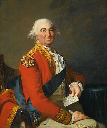 谢尔本第二伯爵威廉·佩蒂肖像`Portrait Of William Petty, 2nd Earl Of Shelburne