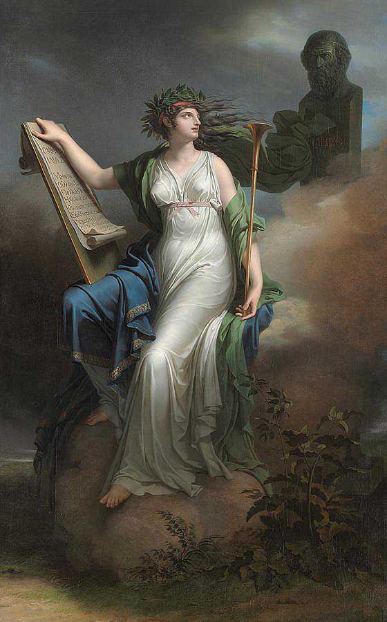 卡利奥普，史诗的缪斯`Calliope, Muse Of Epic Poetry