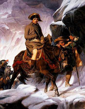 拿破仑穿越阿尔卑斯山`Napoleon Crossing The Alps