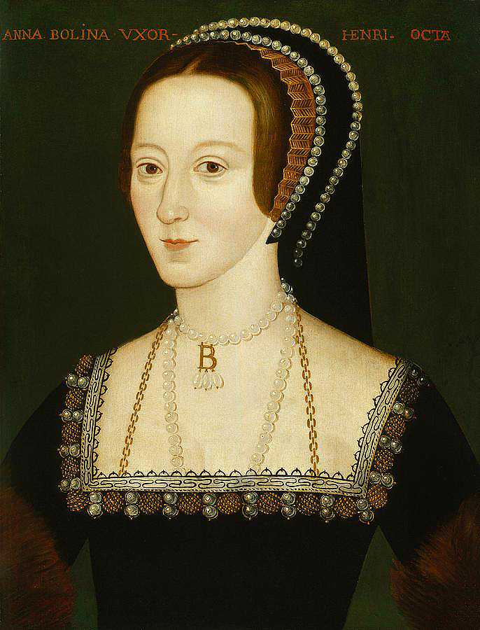 安·博林肖像`Portrait Of Ann Boleyn