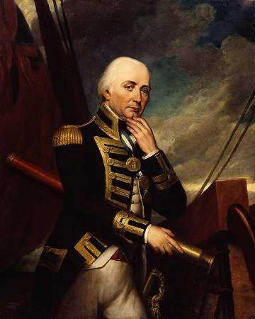 卡特伯特·柯林伍德中将，柯林伍德第一男爵`Vice Admiral Cuthbert Collingwood, 1st Baron Collingwood
