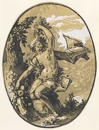 普罗塞皮纳`Proserpina (1588~90) by Hendrick Goltzius