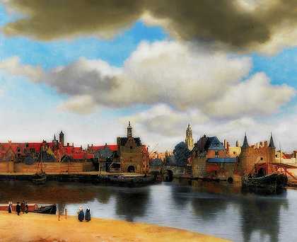 代尔夫特风景`View of Delft