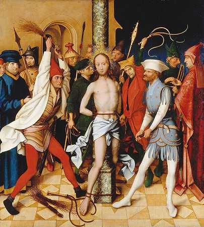鞭毛`Flagellation (1501) by Hans Holbein The Elder