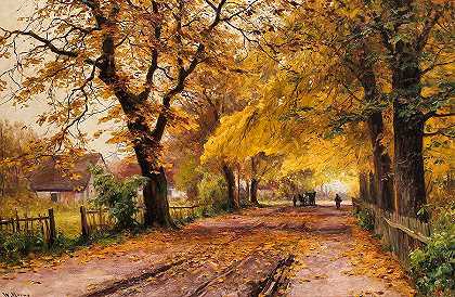 秋巷`Autumnal Lane