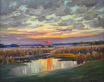 日落湖`Sunset Lake