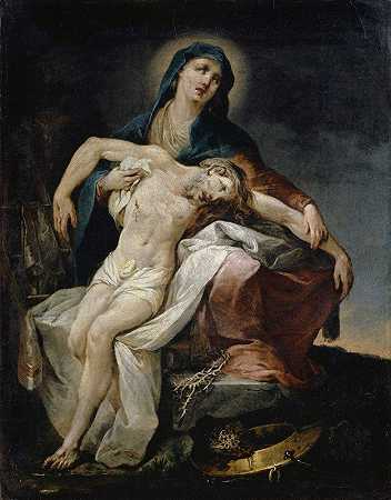 仁慈`Pietà (1783) by Tiberius Dominikus Wocher